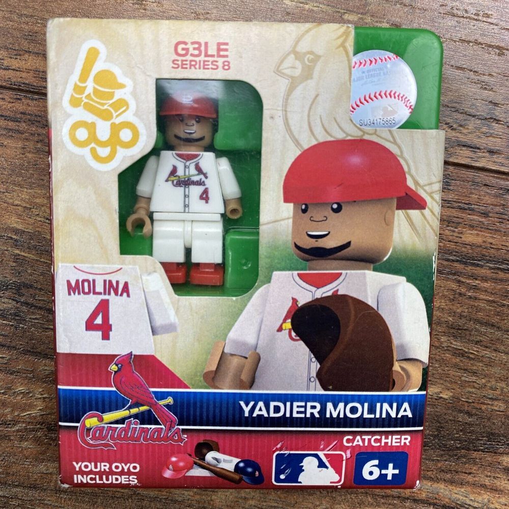 RARE OYO‎ Sports Figure Yadier Molina 2013 World Series MLB Baseball incomplete